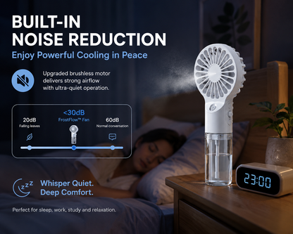 FrostFlow™ Portable Mist Fan