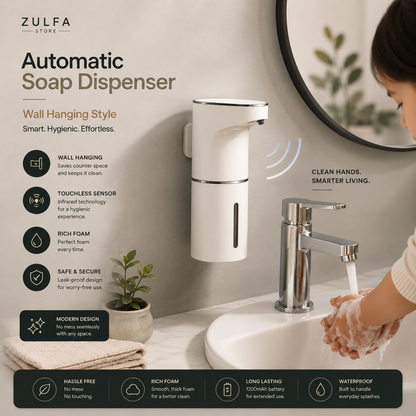 PureFoam™ – Automatic Soap Dispenser by ZULFA