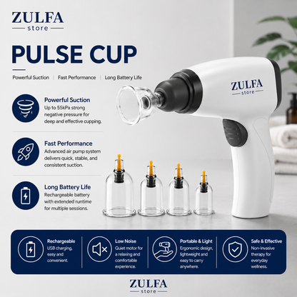 PulseCup™ - Heated Vacuum Cupping Massager